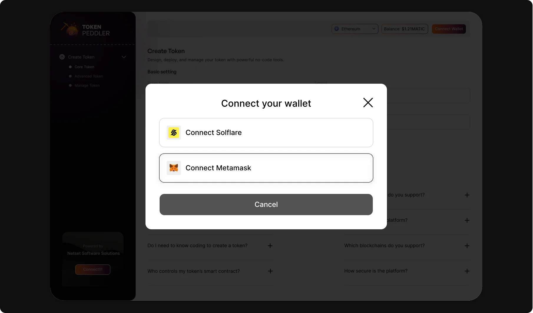 Step 1: Configure & Launch Token