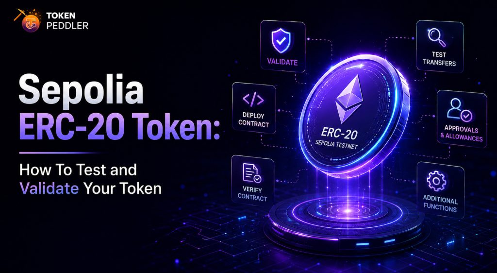 Token Peddler: Sepolia ERC-20 Token: How To Test and Validate Your Token 2026